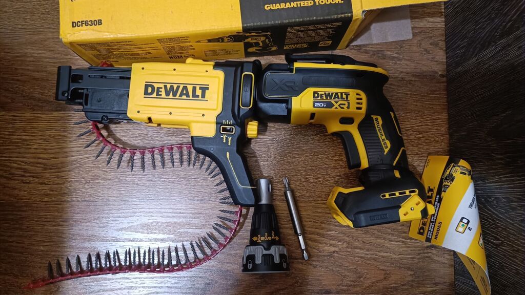 Dewalt dcf630 +dcf6202.Шуруповерт гипсокартонщика с автоматической — фото 2