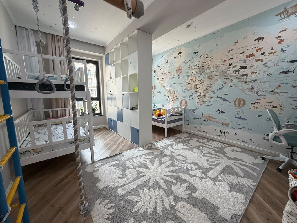 3 комнаты, 122 м², Ала-Арча ТРЦ Элитка, 10 этаж, Дизайнерский ремонт: фото 8