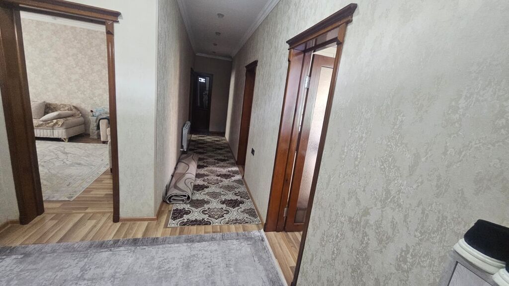 4 otaqlı, 130 kv. m, Kredit yoxdur, Yeni təmirli