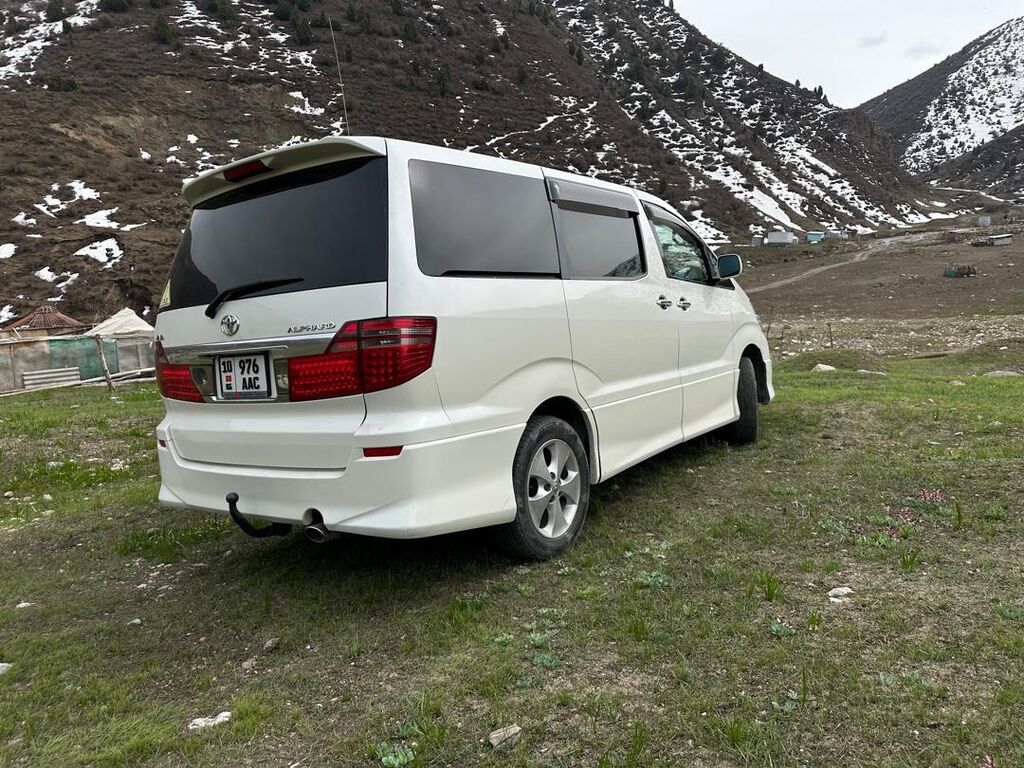 Toyota Alphard: 2004 г., 3 л, Автомат, Газ, Минивэн: фото 4