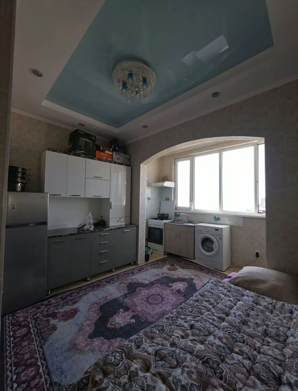 1 комната, 45 м², Улан-2 мкр 106 серия улучшенная, 6 этаж, Евроремонт: фото 4