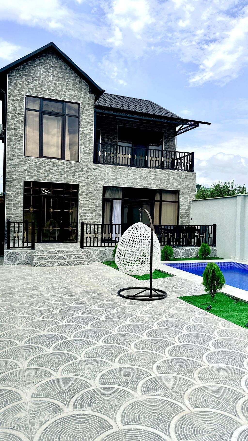 Günlük istirahət üçün həyətli villa(Adam sayı,Bayram günləri və Həfde