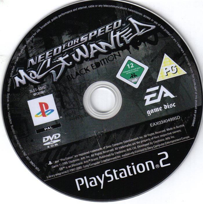 PS2 & PS1 (Sony PlayStation 2 & 1): NFS - Most Wanted - Black Edition.Ps2 üçün.Yenidir.Sayı çoxdur. - lalafo.az Bakı şəhərində NFS - Most Wanted - Black Edition.Ps2 üçün.Yenidir.Sayı çoxdur.