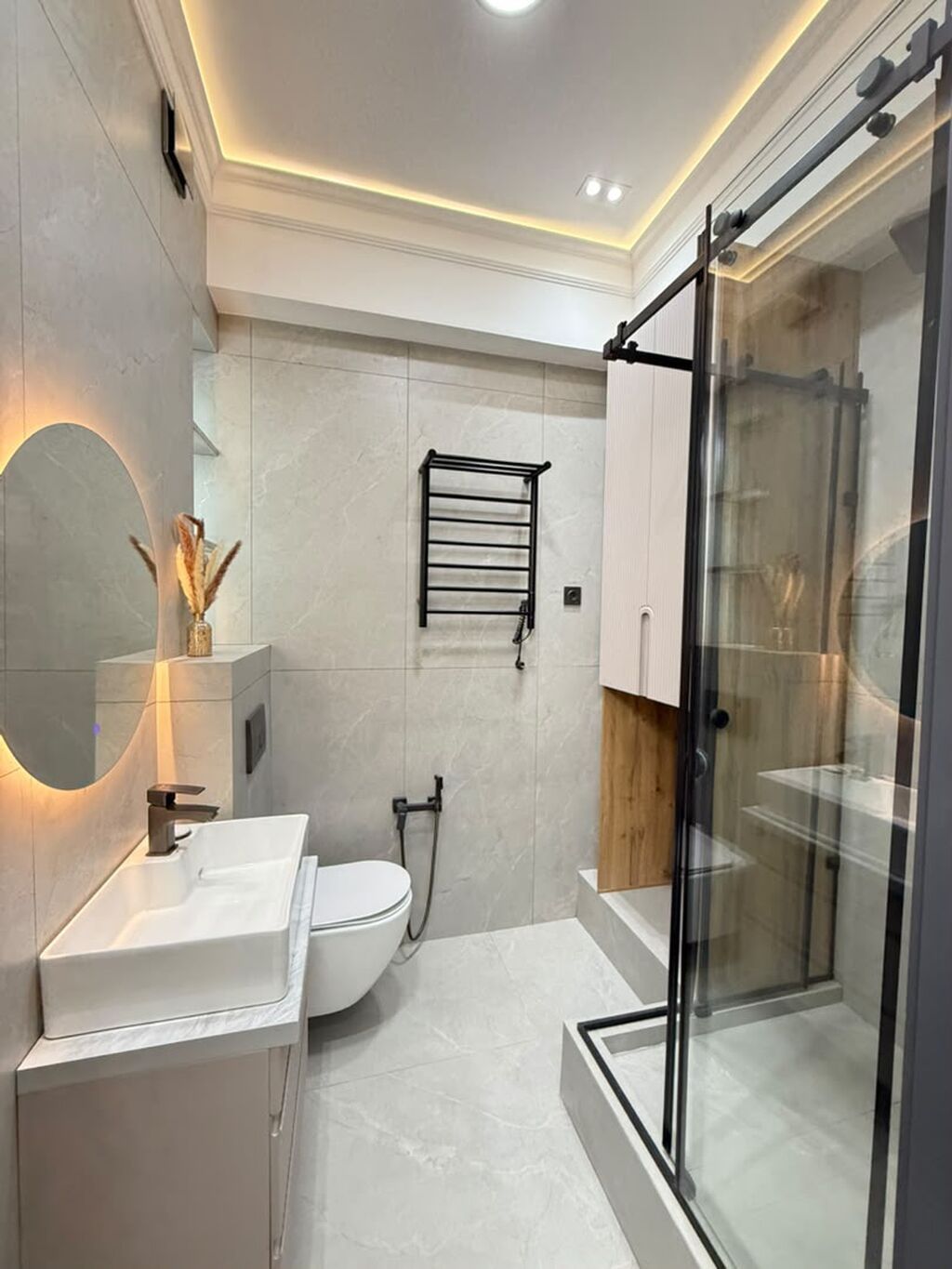 3 комнаты, 116 м², Асанбай мкр Элитка, 13 этаж, Дизайнерский ремонт: фото 6