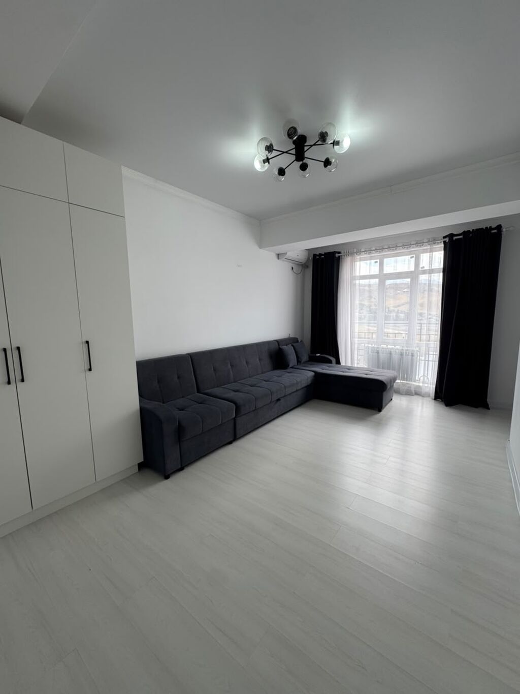 1 комната, 45 м², Асанбай мкр Элитка, 9 этаж, Свежий ремонт: фото 8