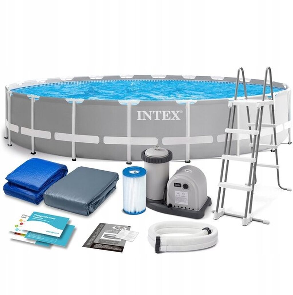610/132см. Intex 26756 Каркасный бассейн Prism Frame 32695л: фото 6