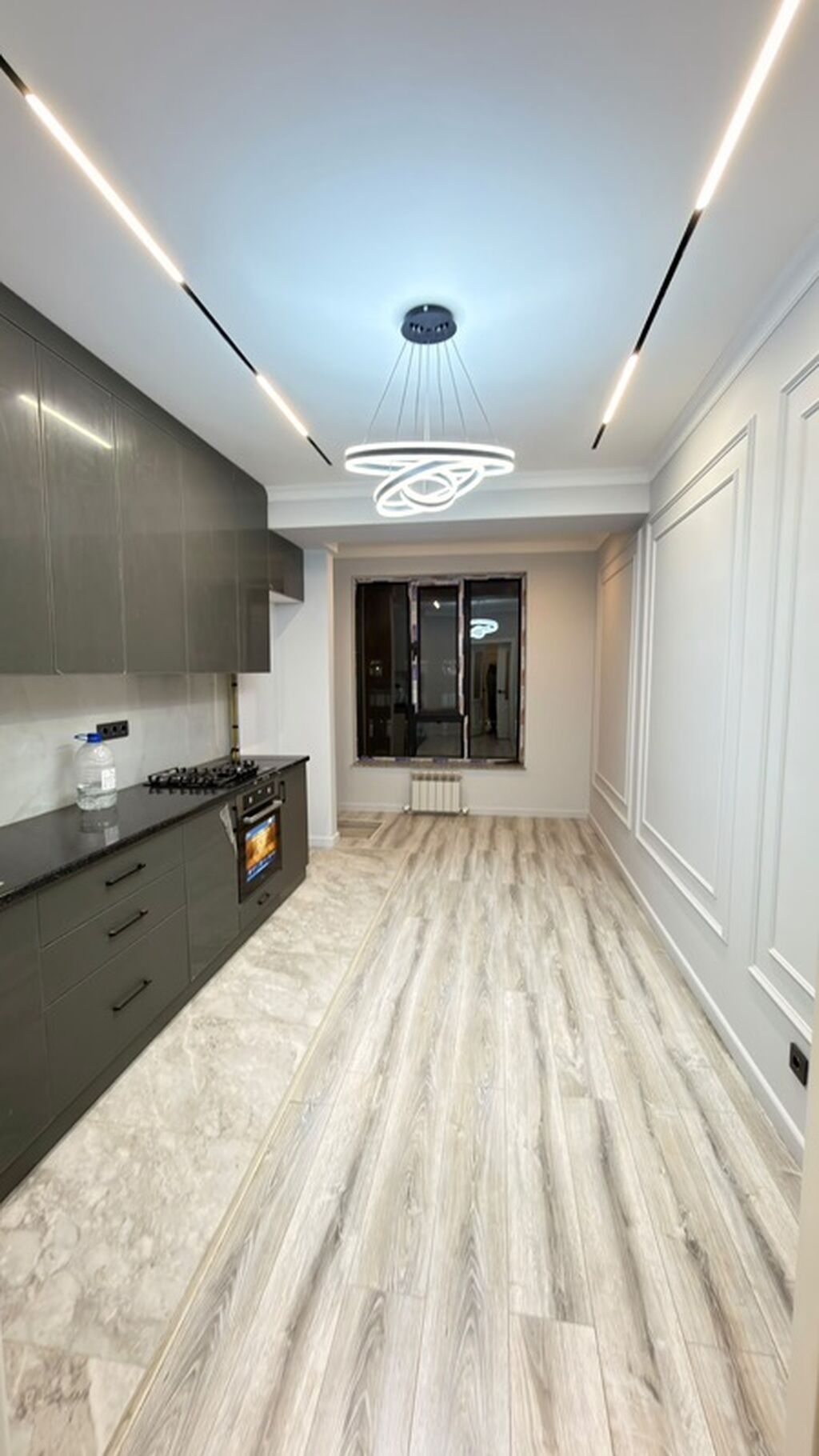 3 комнаты, 74 м², Кок-Жар мкр Элитка, 8 этаж, Дизайнерский ремонт: фото 2