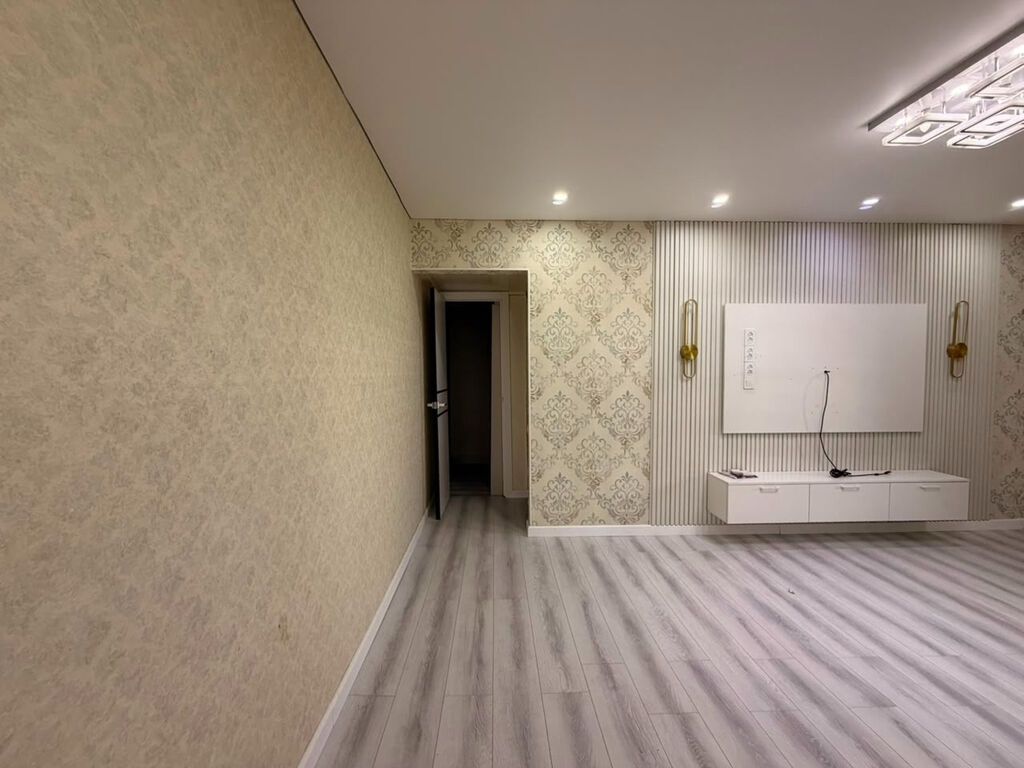 2 комнаты, 44 м², Кок-Жар мкр 104 серия, 3 этаж, Евроремонт: фото 5