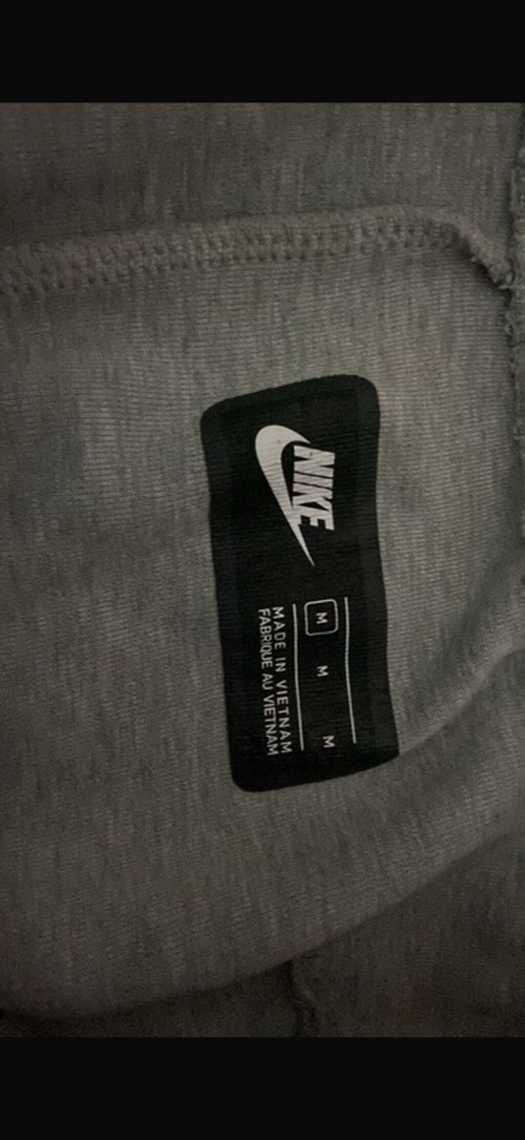 Мужской костюм, M, Nike, Б/у, цвет - Серый, Самовывоз, Платная доставка: фото 6