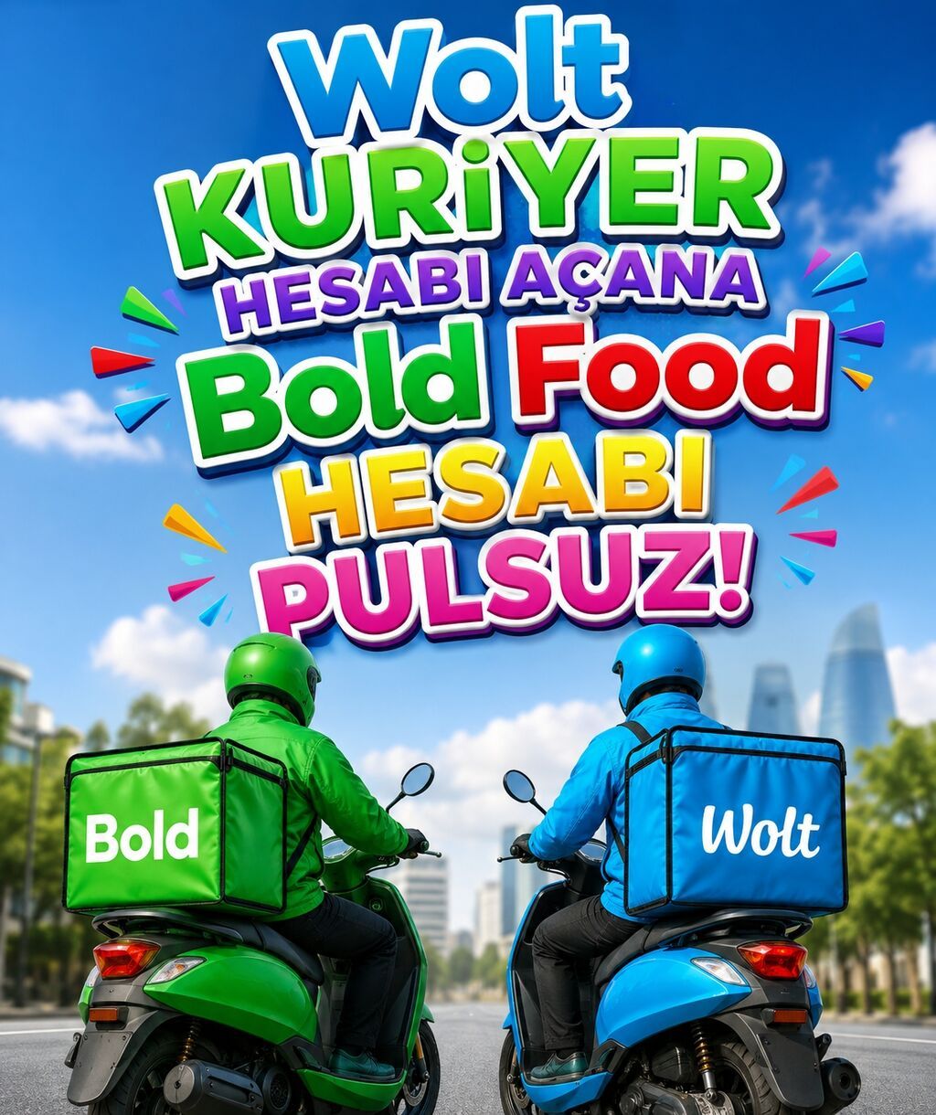 Sürücü-kuryer tələb olunur, Nəqliyyat təmin edilir, Gündəlik ödəniş, Təcrübəsiz