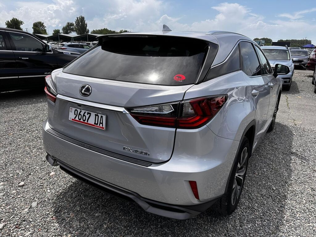 Lexus RX: 2019 г., 3.5 л, Автомат, Гибрид, Кроссовер: фото 3