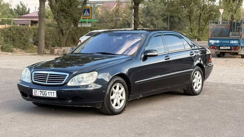 Mercedes-Benz S-Class: 1999 г., 5 л, Автомат, Бензин, Седан: фото 3