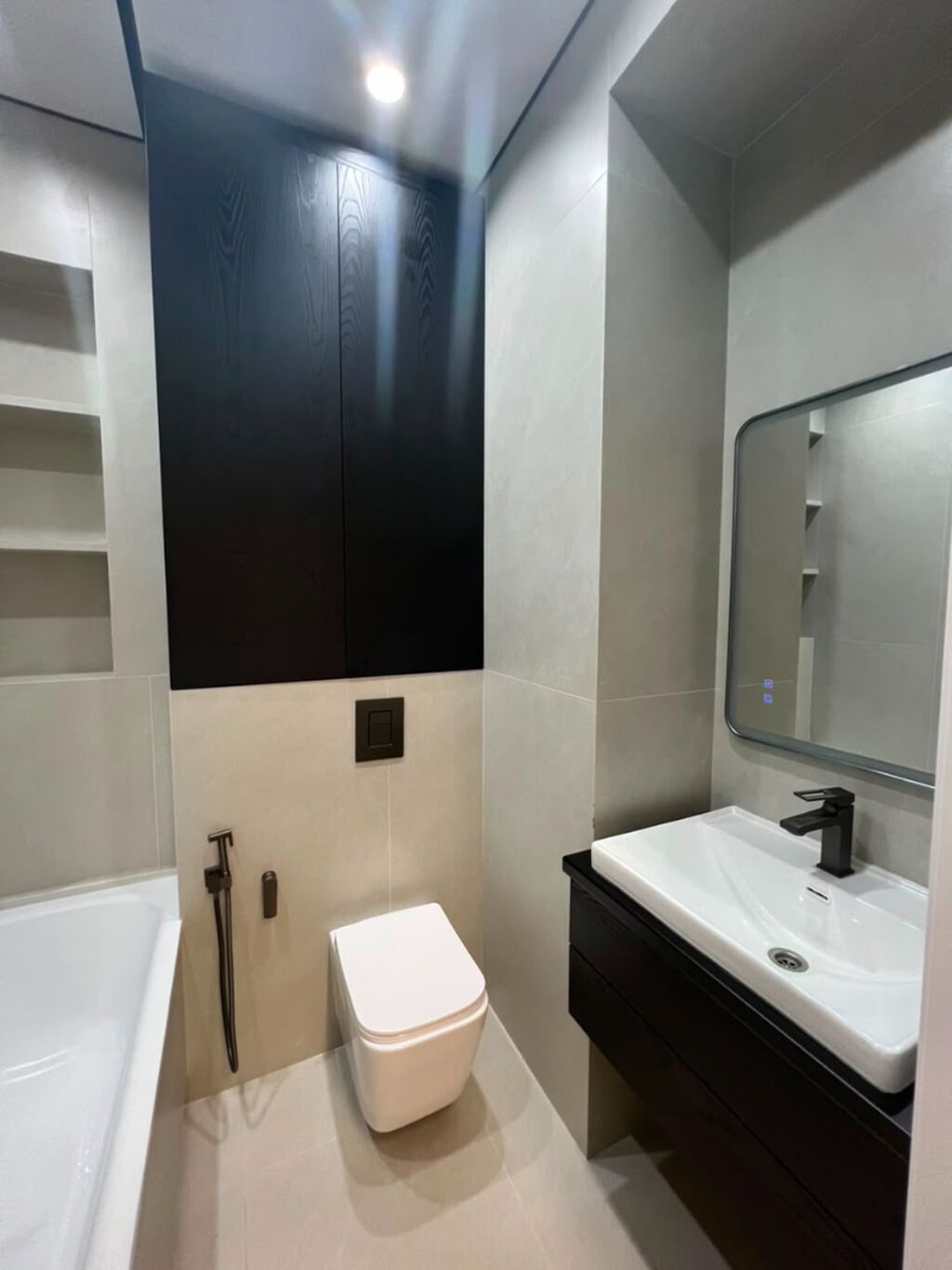 2 комнаты, 59 м², Асанбай мкр Элитка, 13 этаж, Дизайнерский ремонт: фото 7