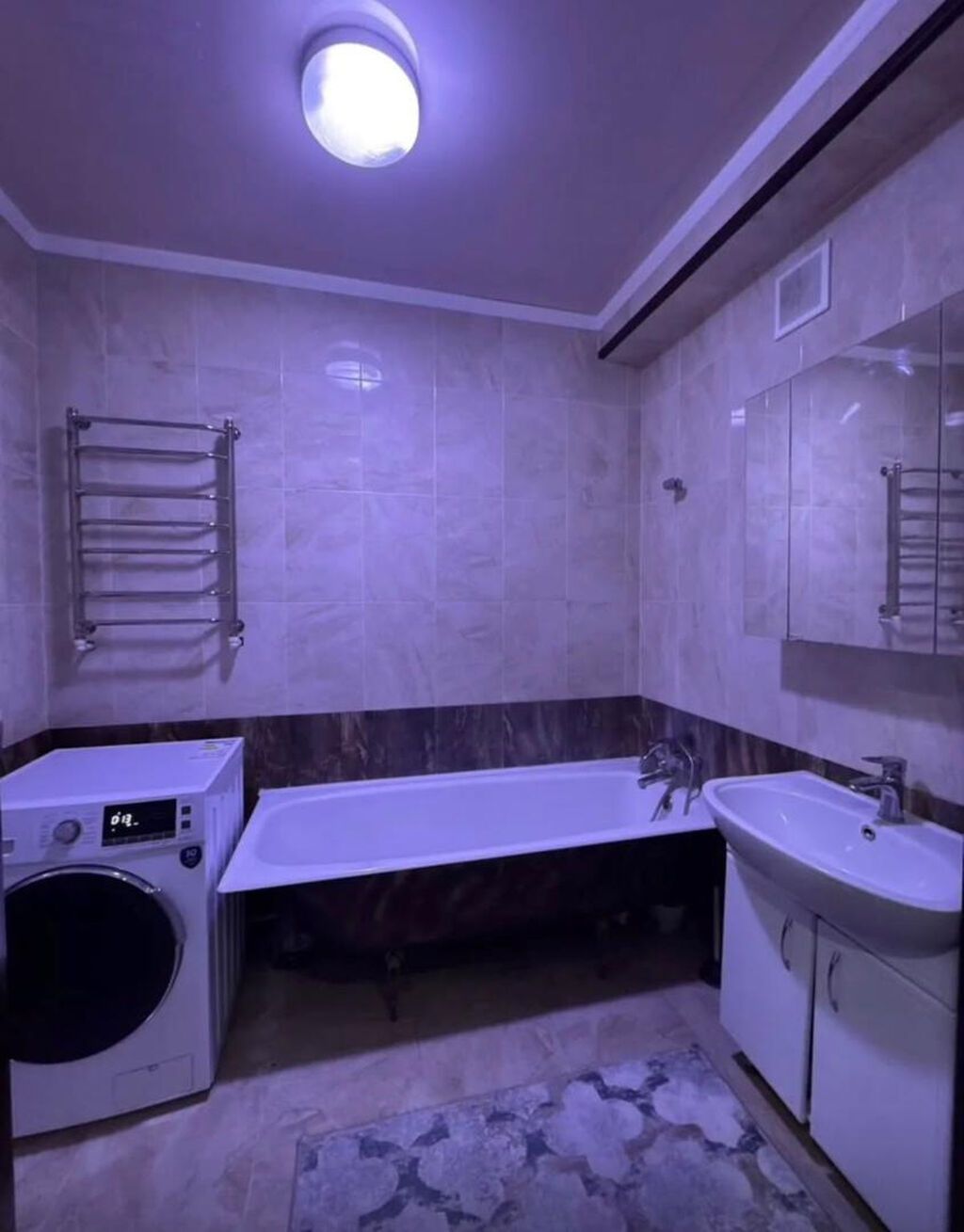 1 комната, 49 м², Тунгуч мкр Элитка, 5 этаж, Евроремонт: фото 8