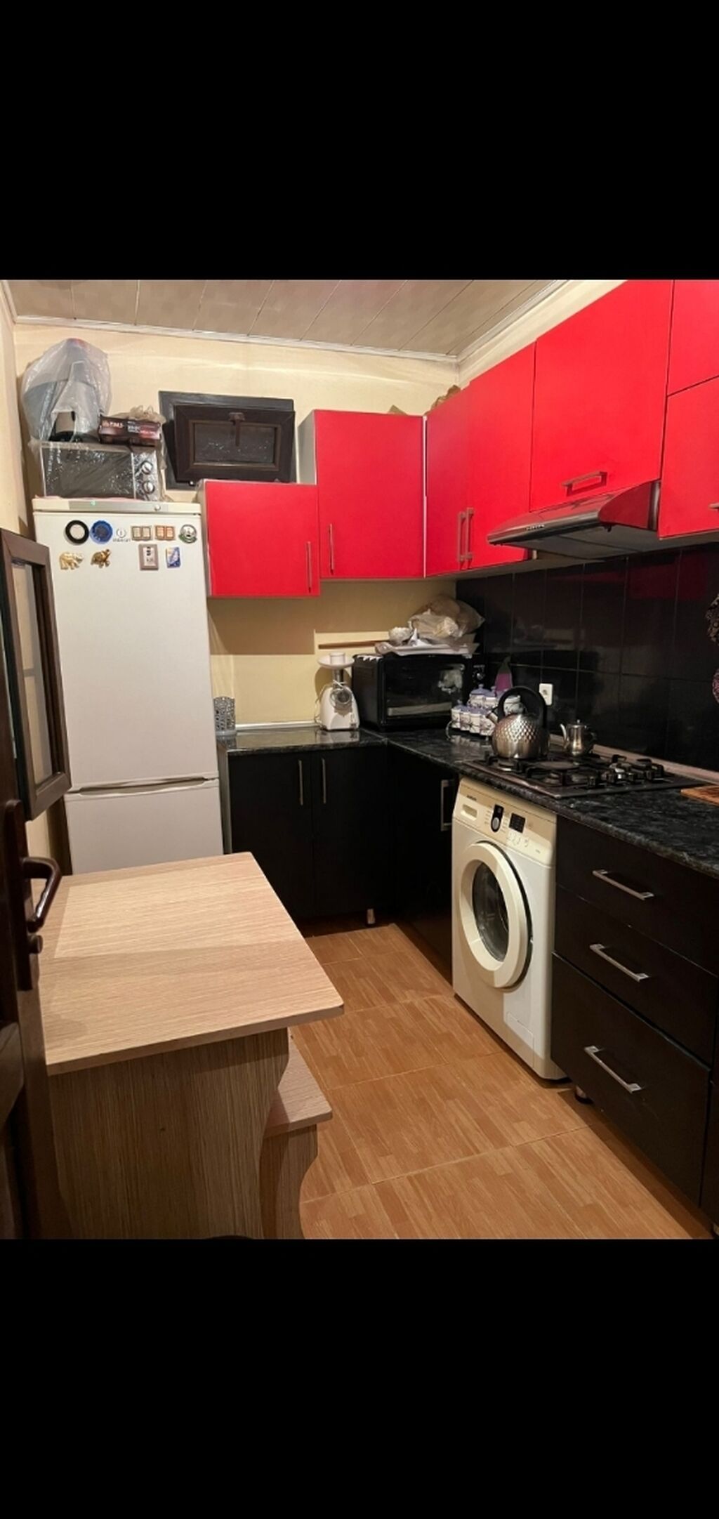4 otaqlı, 56 kv. m, Orta təmir