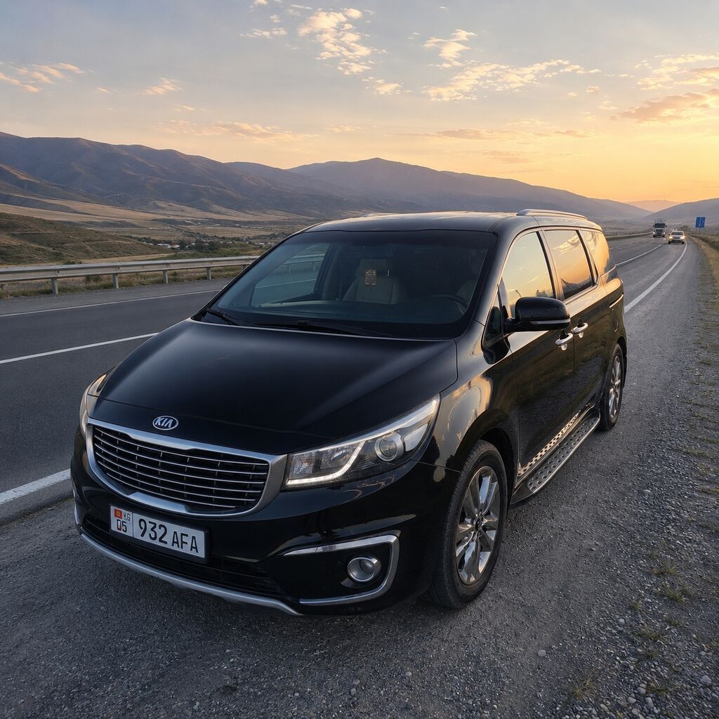 Kia Carnival: 2015 г., 2.2 л, Автомат, Бензин, Минивэн: фото 2