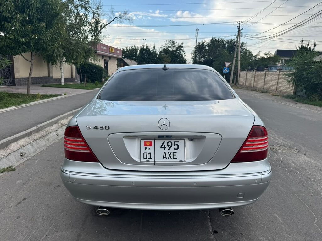 Mercedes-Benz S-Class: 2003 г., 4.3 л, Автомат, Бензин, Седан: фото 2