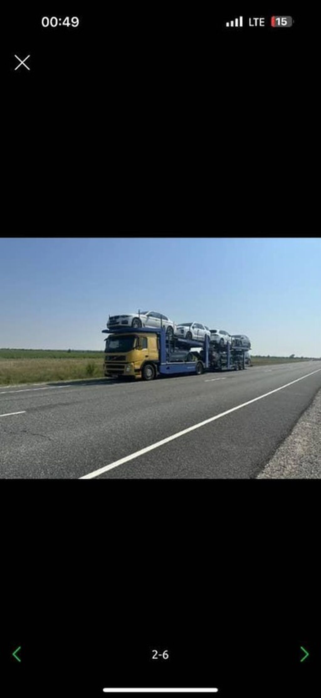 Тягач, Volvo, Сar carrier trailer: фото 3