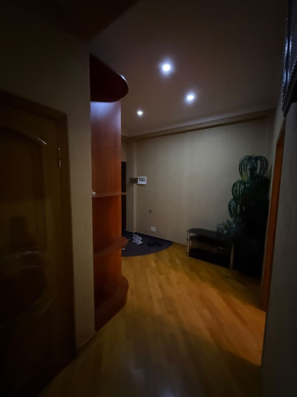 Mənzildə müasir mətbəx və tam mebel-avadanlıq komplekti