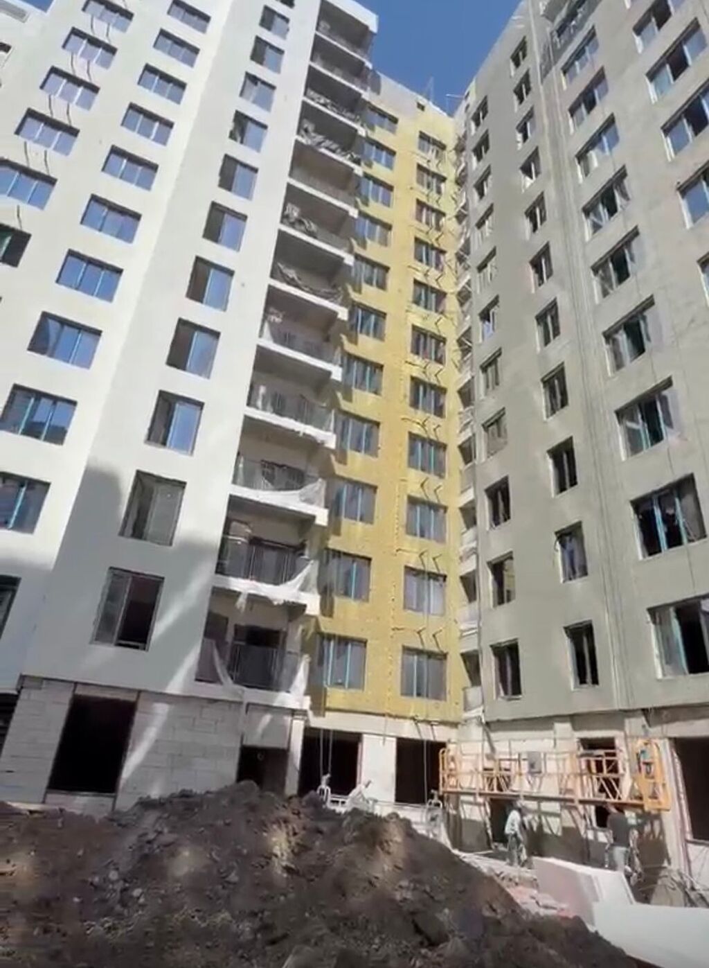 2 комнаты, 68 м², Кок-Жар ж/м Элитка, 5 этаж, ПСО (под самоотделку): фото 3