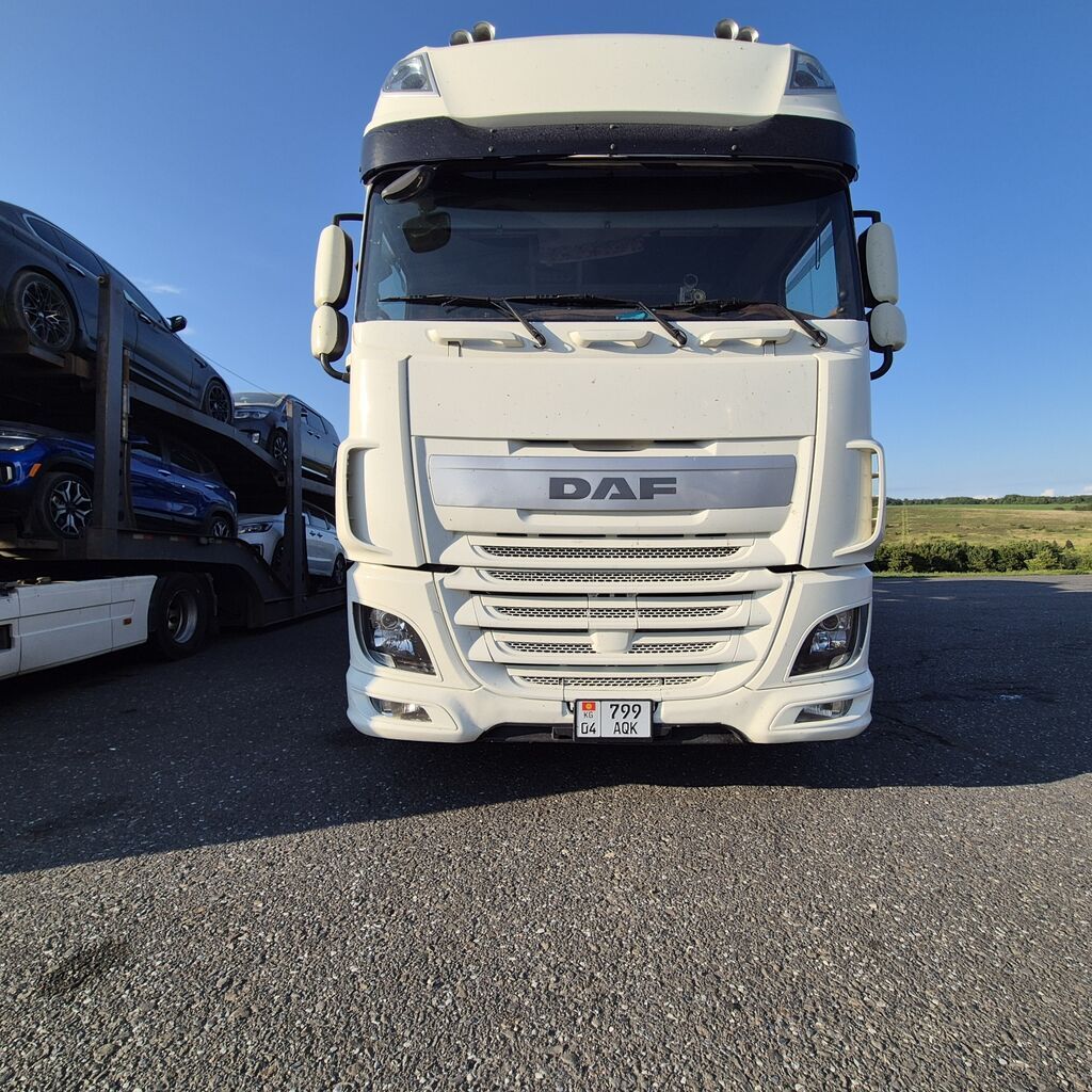 Тягач, DAF, 2014 г., Сar carrier trailer: фото 2