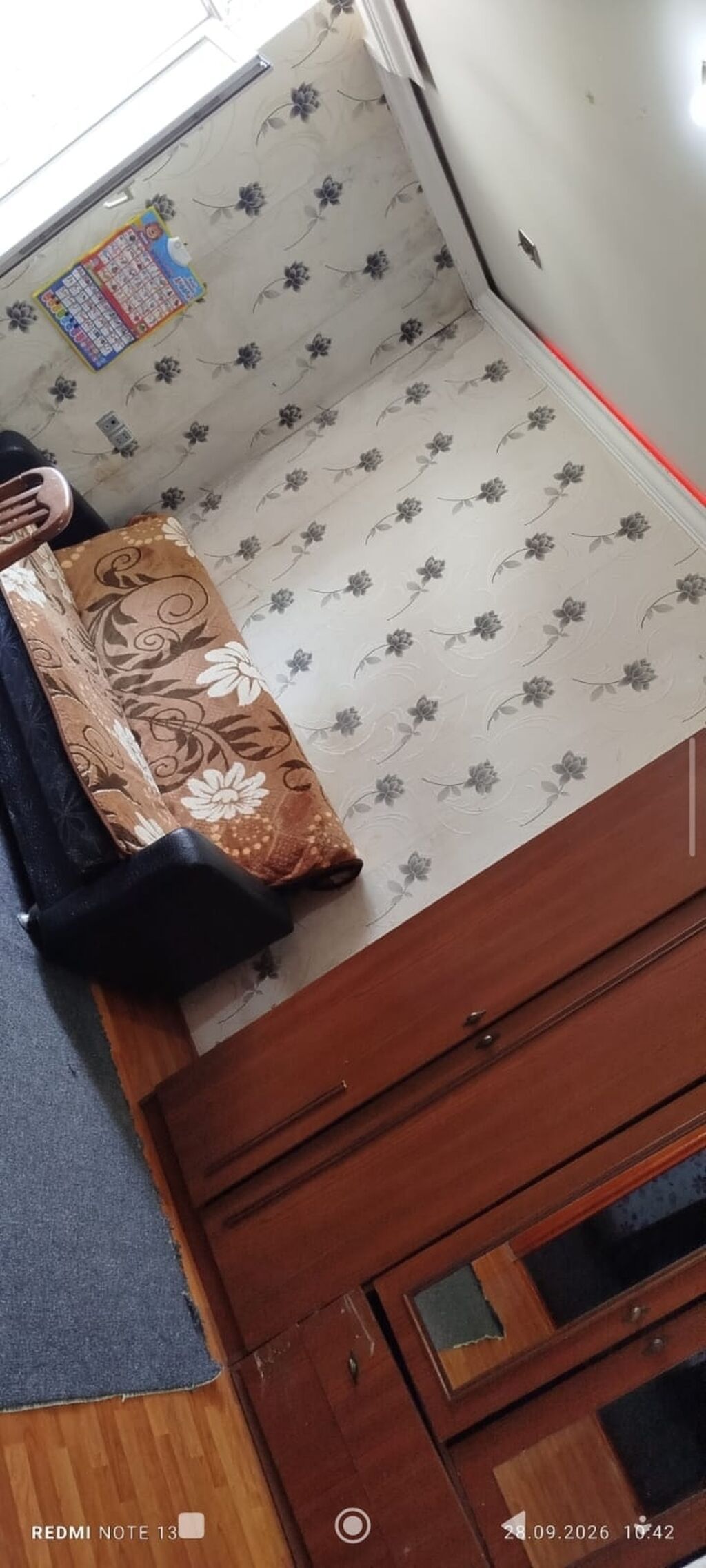 2 otaq əşyali menzil xirdalanda 5 sayli mektebin yaninda 2 mertebeli