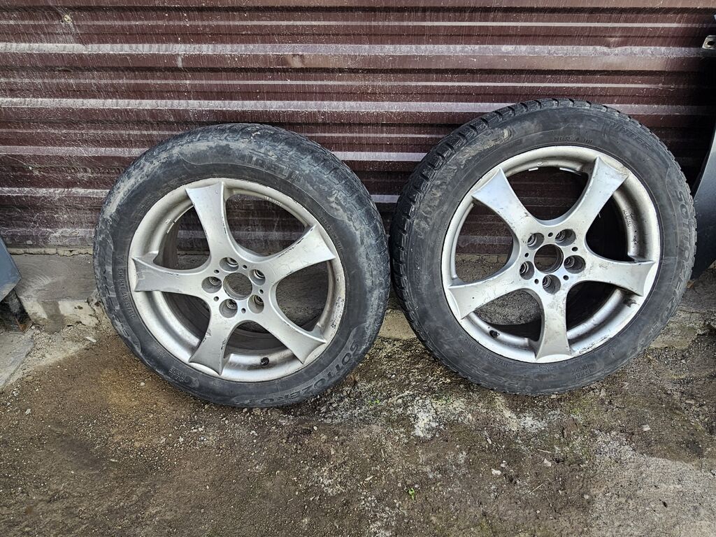 Колеса в сборе 215 / 55 / R 17, Зима, Б/у, Комплект, Легковые, Литые, отверстий - 5 — фото 4