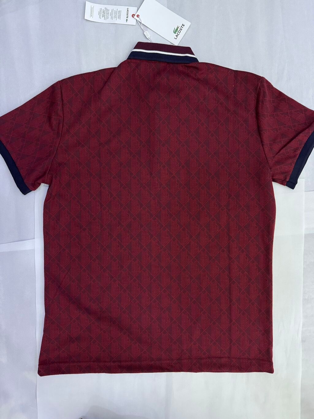 Мужской спортивный костюм, S, M, L, Lacoste, Новый, цвет - Красный, Самовывоз: фото 4