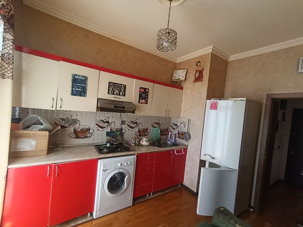 Yeni Günəşli Massiv D, 1 otaqlı, Yeni tikili, 45 kv. m