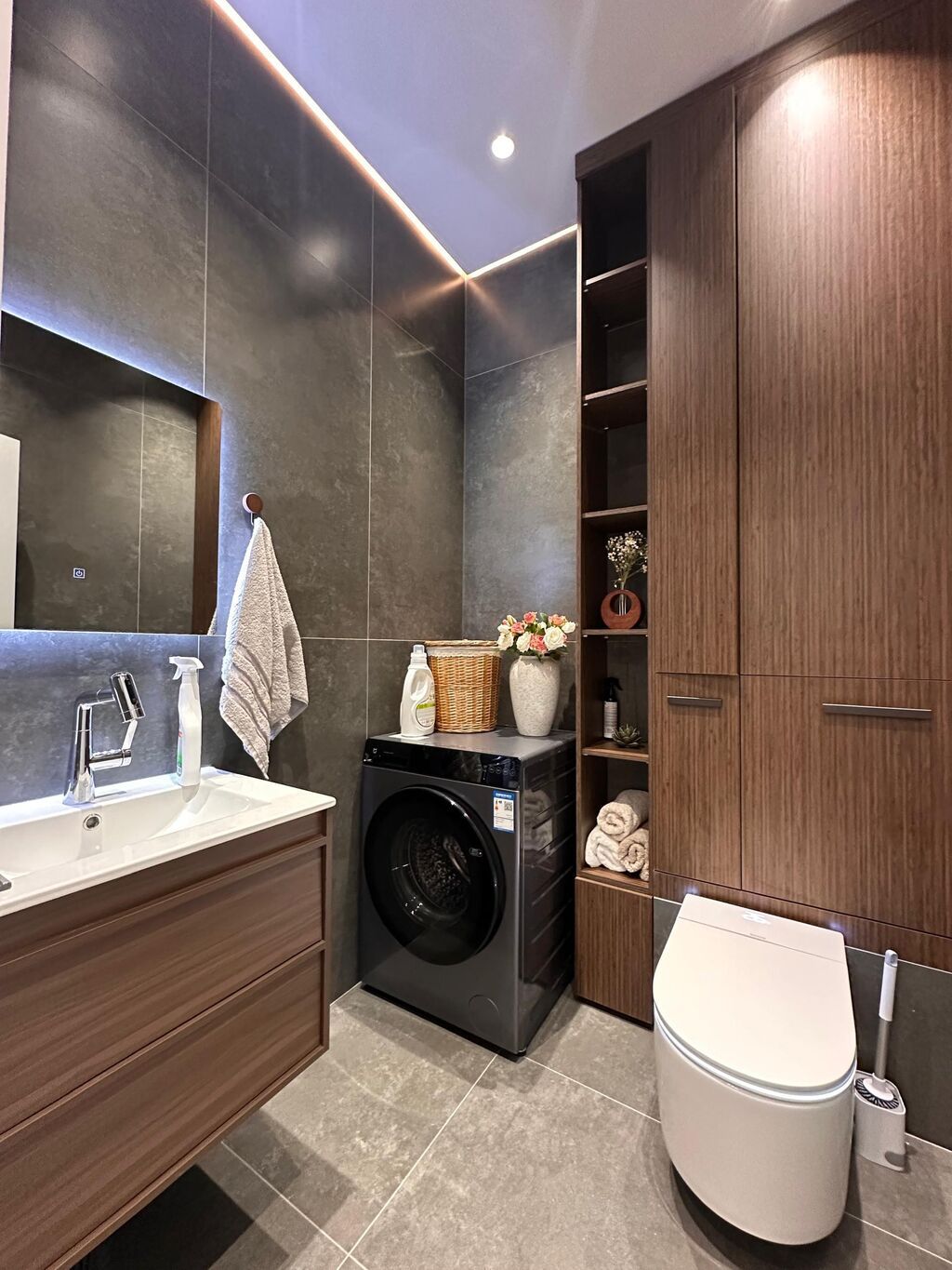 2 комнаты, 80 м², Арча-Бешик ж/м Элитка, 6 этаж, Дизайнерский ремонт: фото 8