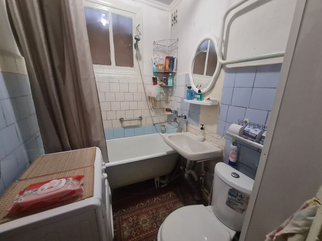 2 комнаты, 44 м², Золотой квадрат Хрущевка, 2 этаж, Старый ремонт: фото 7