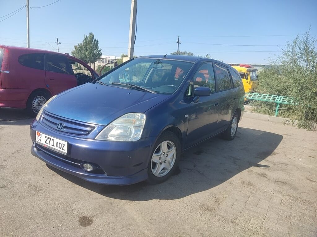 Honda Stream: 2003 г., 1.7 л, Автомат, Газ, Минивэн: фото 1