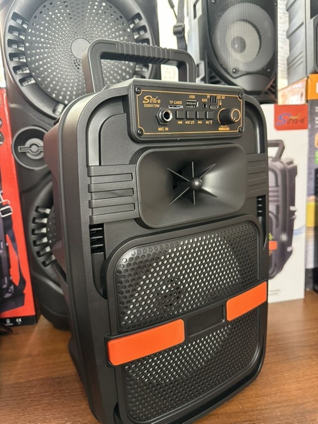Портативная акустическая система ZQS8175W (8") - Динамик: 8" -: фото 2