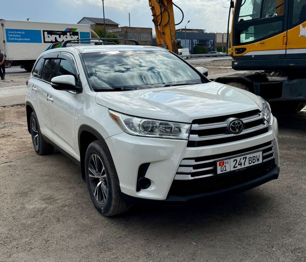 Toyota Highlander: 2019 г., 3.5 л, Автомат, Кроссовер: фото 1