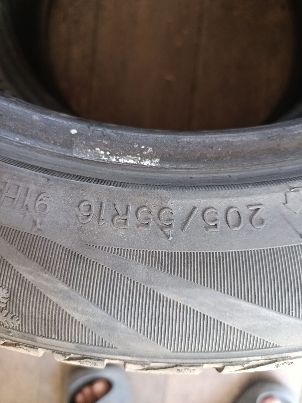 Шины 215 / 60 / R 16, Всесезонная, Б/у, Комплект, Легковые, Bridgestone: фото 5