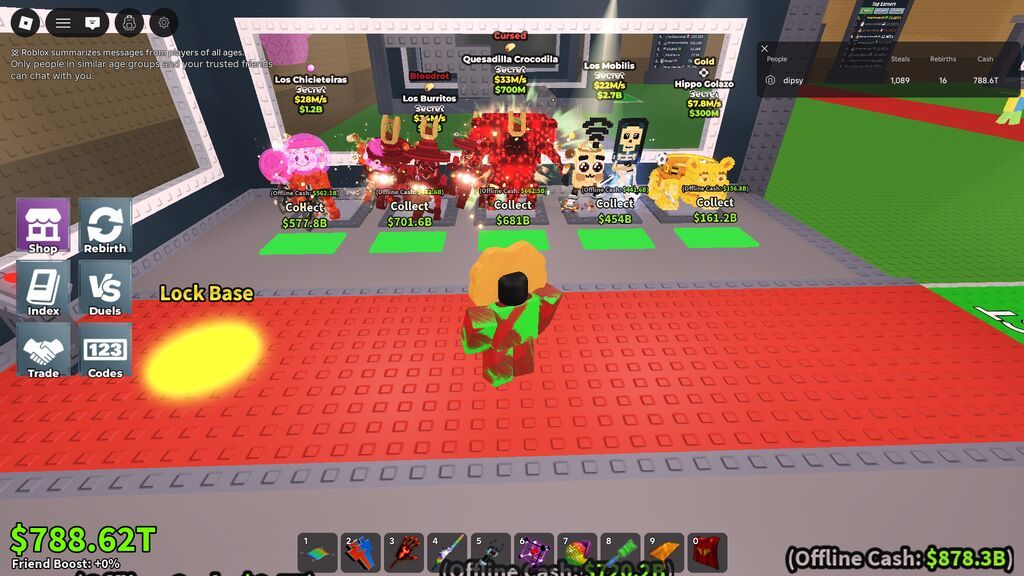 Игровой аккаунт Roblox — симулятор-тайкун с прокачанной базой и — фото 5