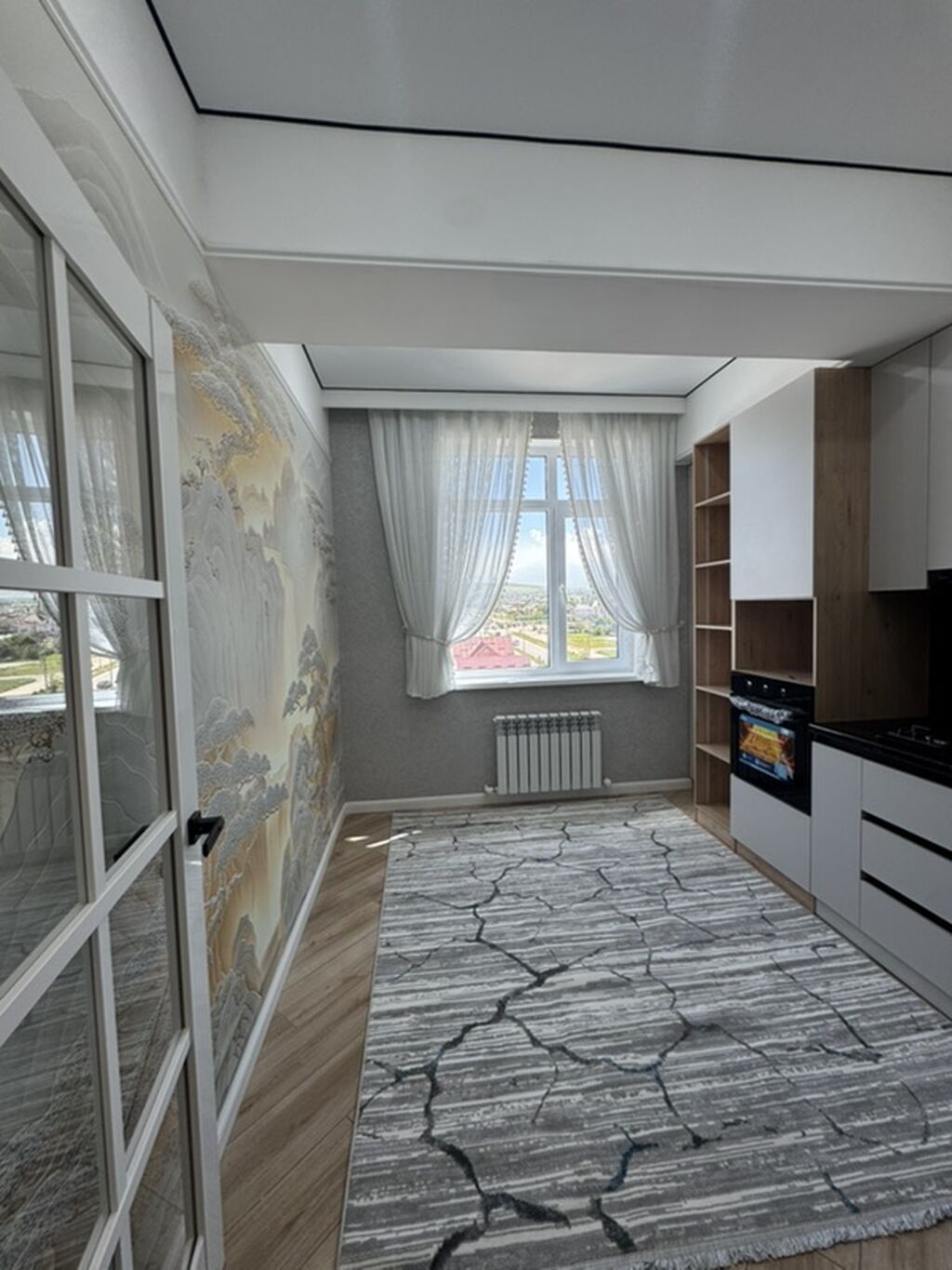 2 комнаты, 58 м², 6 этаж, Дизайнерский ремонт: фото 3