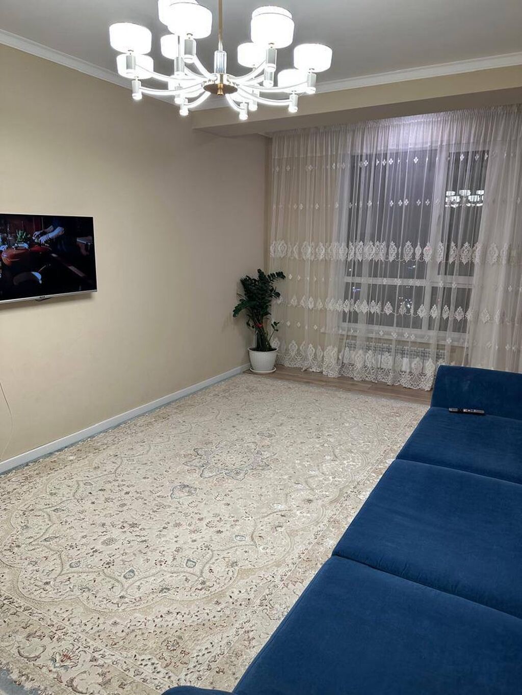 2 комнаты, 68 м², Кок-Жар ж/м Элитка, 11 этаж, Евроремонт: фото 5