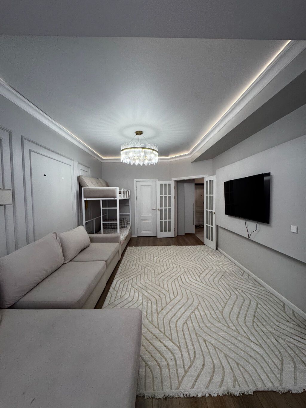 1 комната, 49 м², Кок-Жар ж/м Элитка, 10 этаж, Евроремонт: фото 4