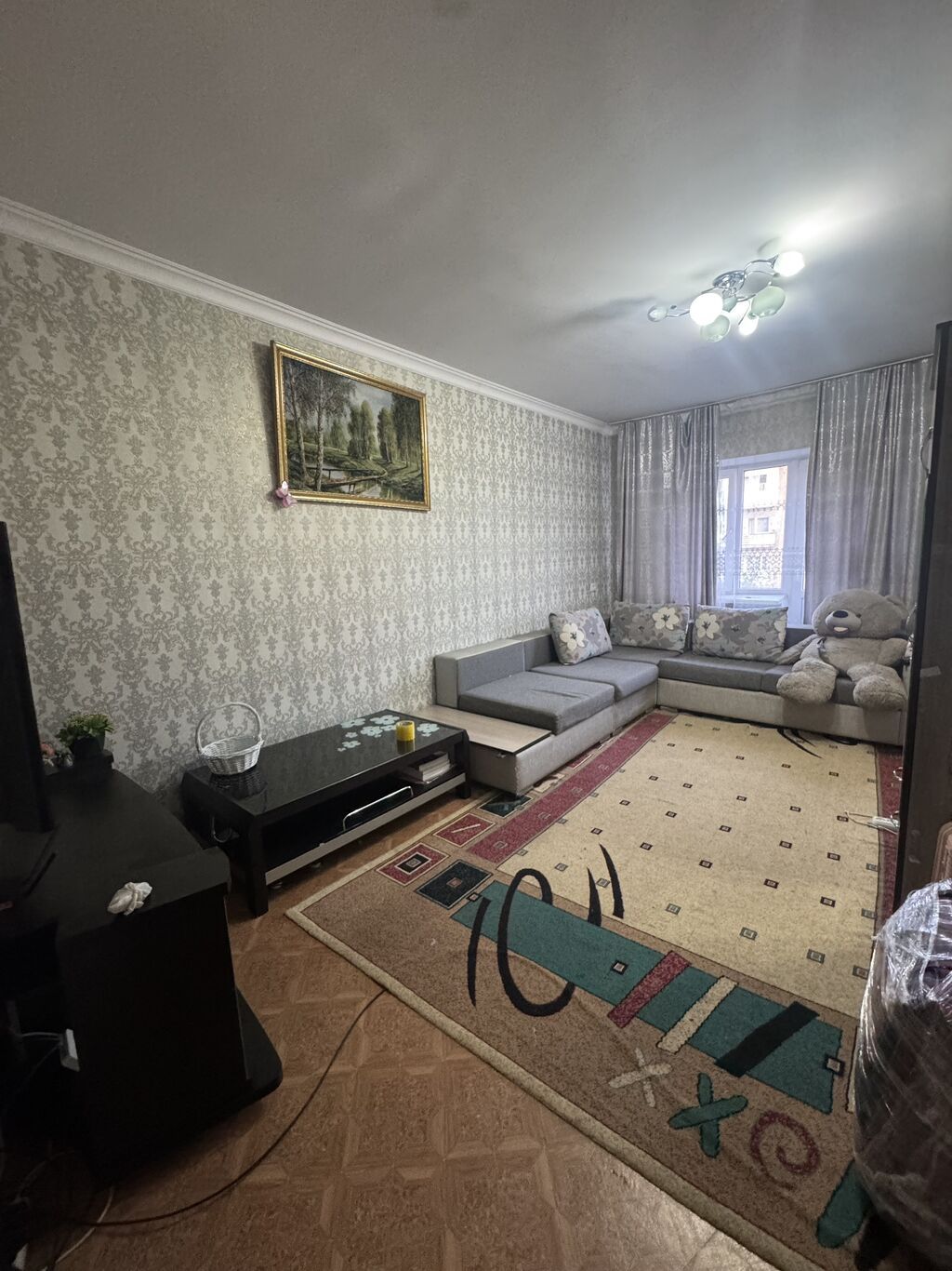 2 комнаты, 49 м², Ортосайский рынок / базар Индивидуалка, 4 этаж, Косметический ремонт: фото 1