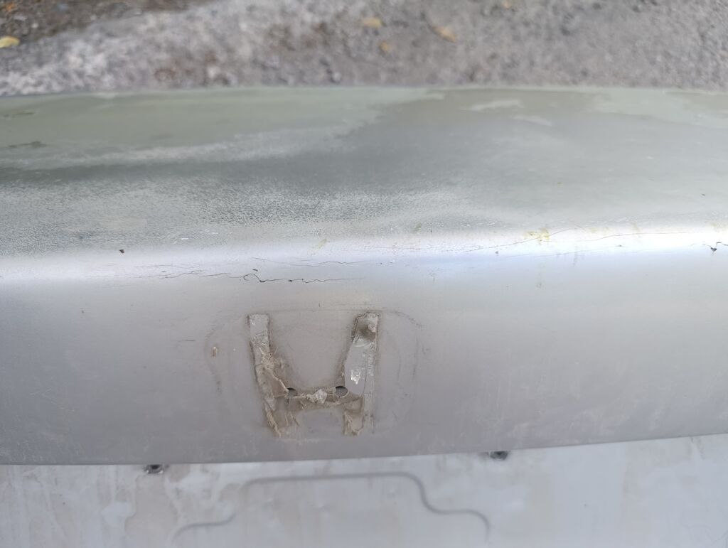 Крышка багажника Honda Accord cl 7-9 (седан), серебристый цвет. -: фото 5