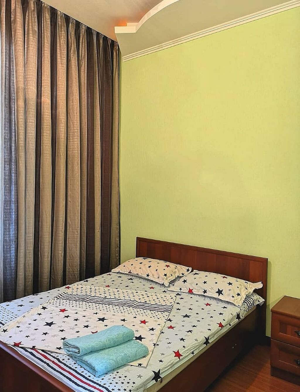2 комнаты, Эконом, Филармония, Постельное белье, Кондиционер, Парковка: фото 3