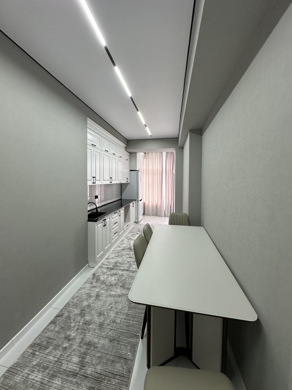 3 комнаты, 100 м², Джал-15 Элитка, 11 этаж, Дизайнерский ремонт: фото 8