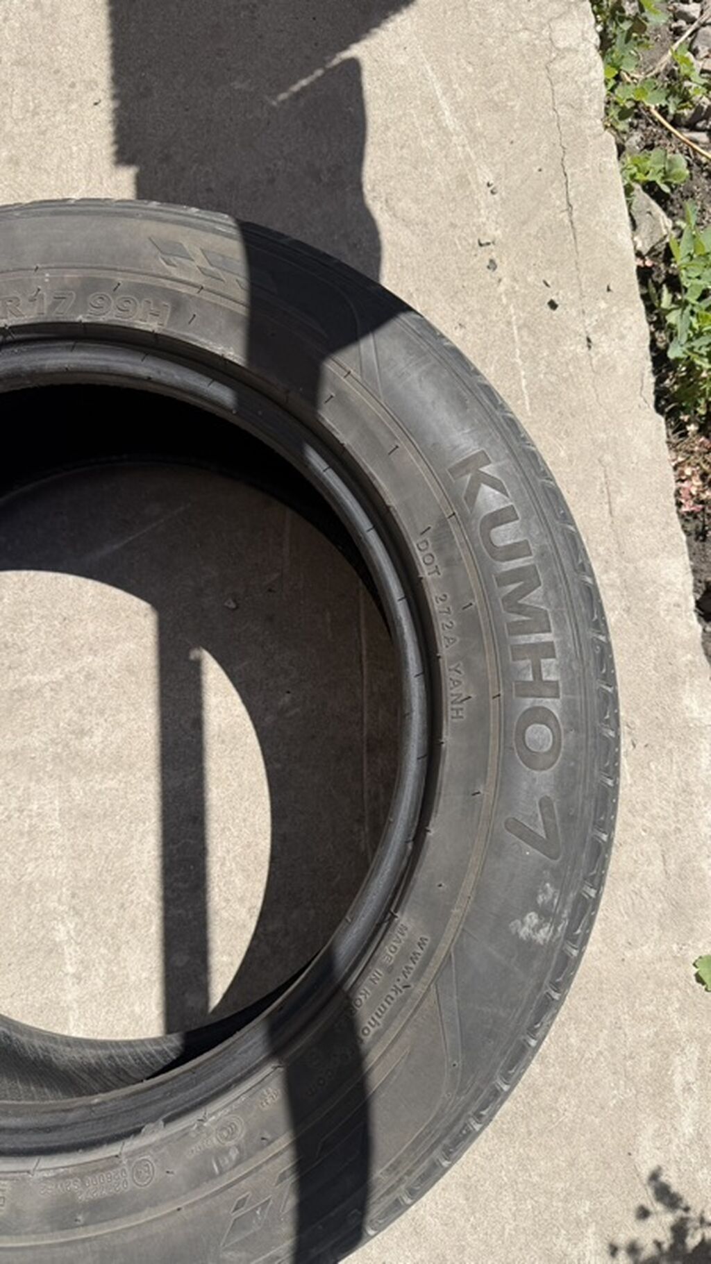 Комплект из 4 летних шин Kumho. - Размер: 225/65 R17 - Индекс — фото 4