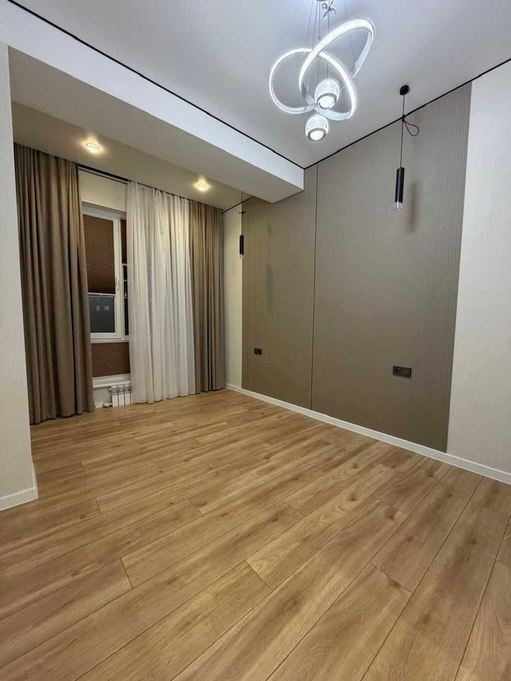 2 комнаты, 65 м², Асанбай мкр Элитка, 4 этаж, Дизайнерский ремонт: фото 3