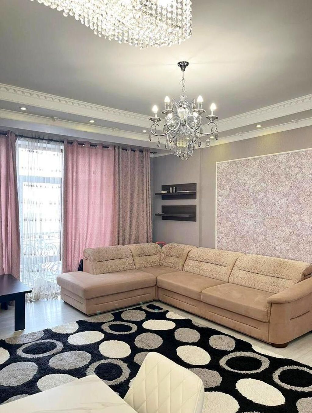2 комнаты, 65 м², Вефа ТЦ Элитка, 3 этаж, Евроремонт: фото 3