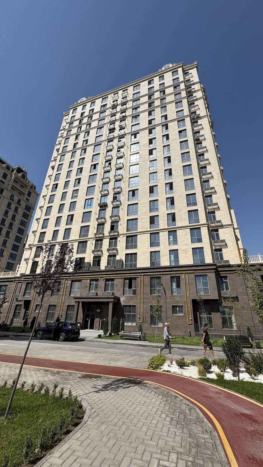 2 комнаты, 78 м², Асанбай мкр Элитка, 3 этаж, ПСО (под самоотделку): фото 2