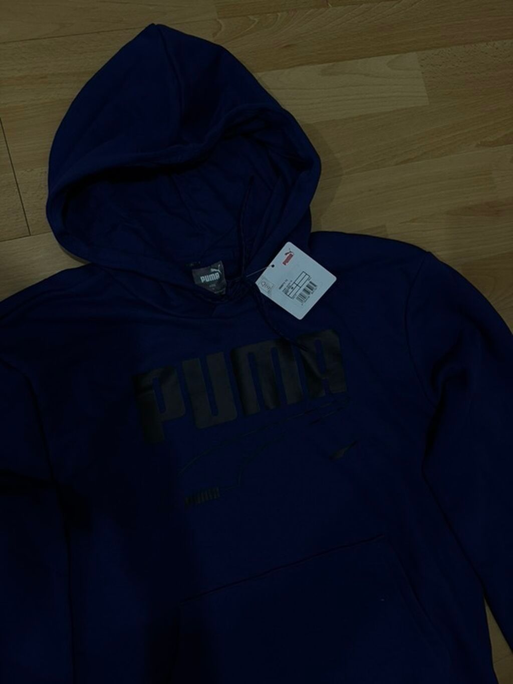 Мужская толстовка, M, Puma, Новый, цвет - Синий, Самовывоз: фото 2