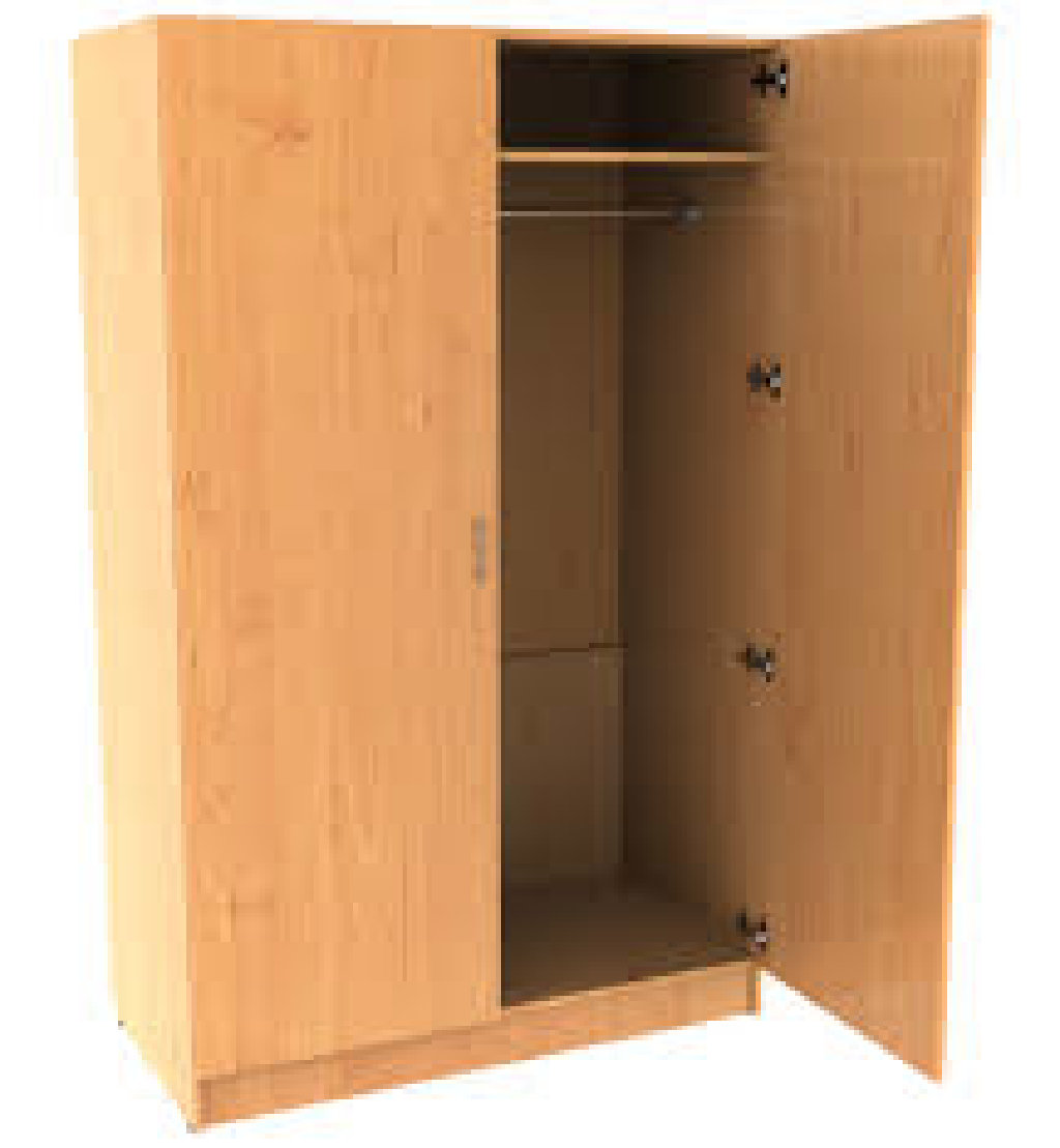 офисный деревянный шкаф для одежды