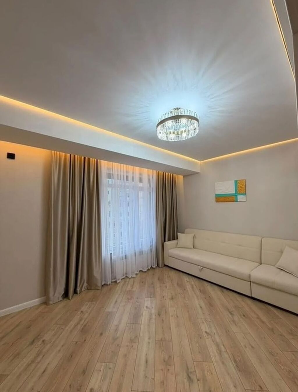 2 комнаты, 60 м², Асанбай мкр Элитка, 10 этаж, Дизайнерский ремонт: фото 4